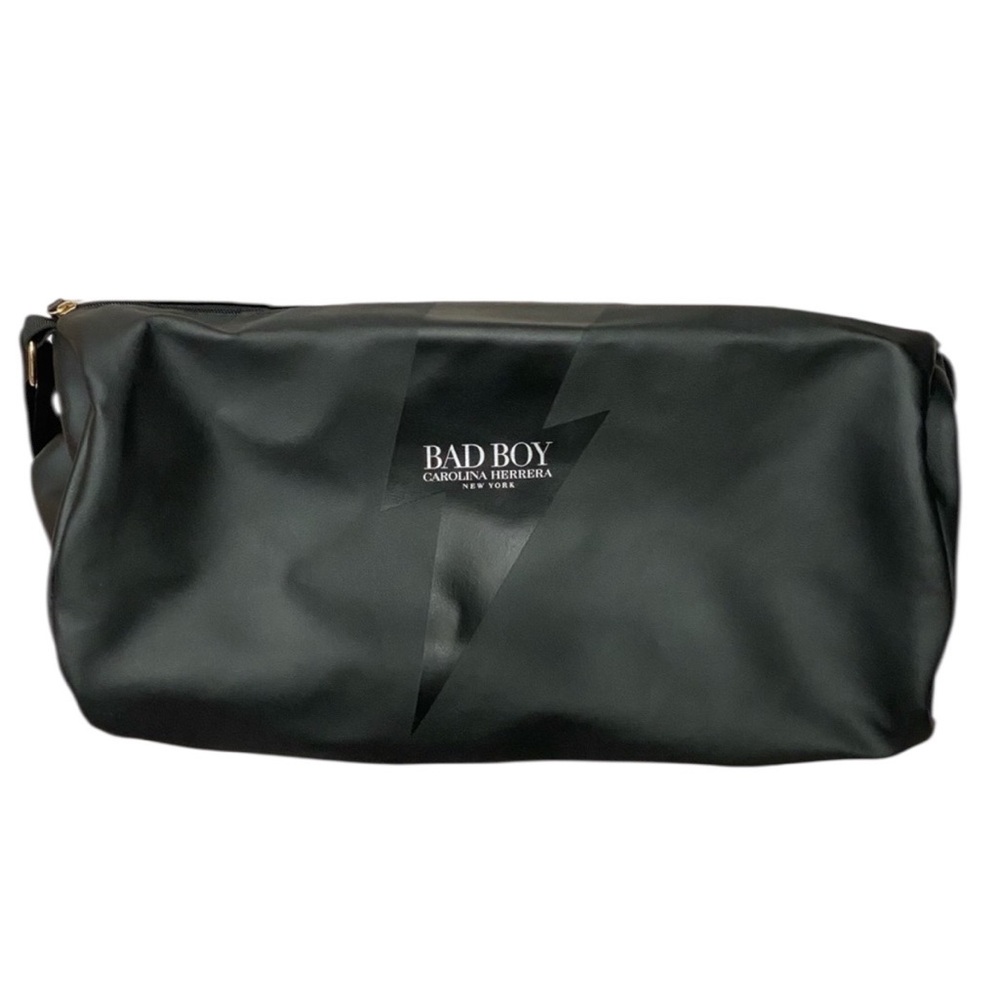 CAROLINA HERRERA BAD BOY WEEKENDER TRAVEL DUFFLE BAG - Picture 4 of 6